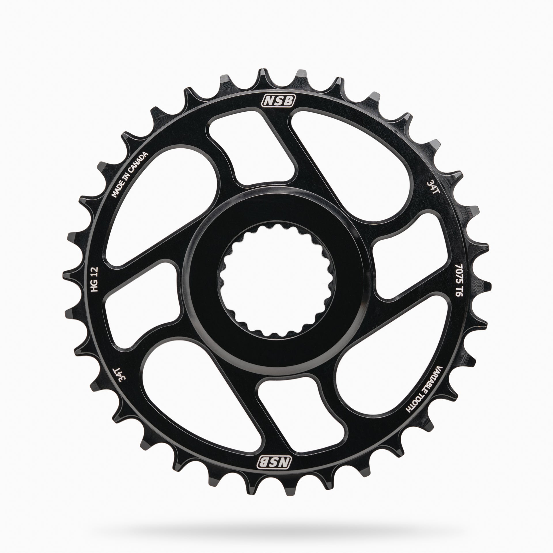 34T Shimano direct mount chainring for 12-speed Shimano drivetrains